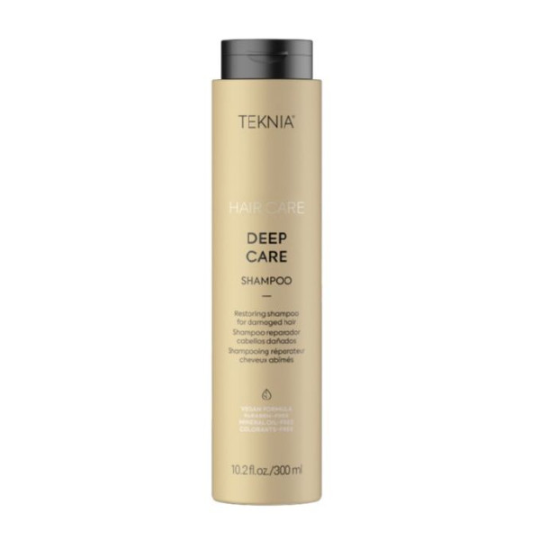 Taastav šampoon juustele Lakme Teknia Deep Care Shampoo kuivadele ja rabedatele juustele, 300 ml