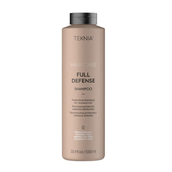 Kaitsev šampoon juustele Lakme Teknia Full Defense Shampoo, kahjulikest keskkonnamõjudest mõjutatud juustele, 1000 ml