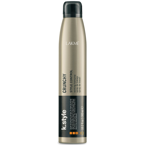 Juukselakk Lakme k.style Crunchy, tugev painduv fikseerimine, 300 ml