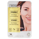 Silmamask Iroha Nature Eye Contour Patches C-vitamiini kurk ja hüaluroonhape, hüaluroonhappega