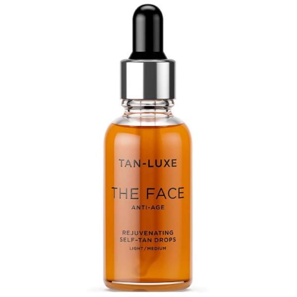 Tan-Luxe The Face Anti-Age isepruunistavad tilgad heledad/keskmised, 30 ml, küpsele näonahale