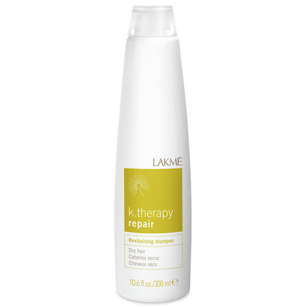 Taastav šampoon Lakme K.Therapy Repair kuivadele juustele, 300 ml