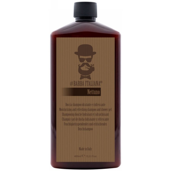  Barba Italiana Nettuno niisutav šampoon ja dušigeel, 400 ml