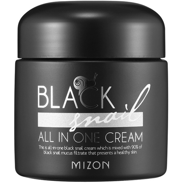 Multifunktsionaalne näokreem Mizon Black Snail All in One Cream musta teo ekstraktiga, 75 ml