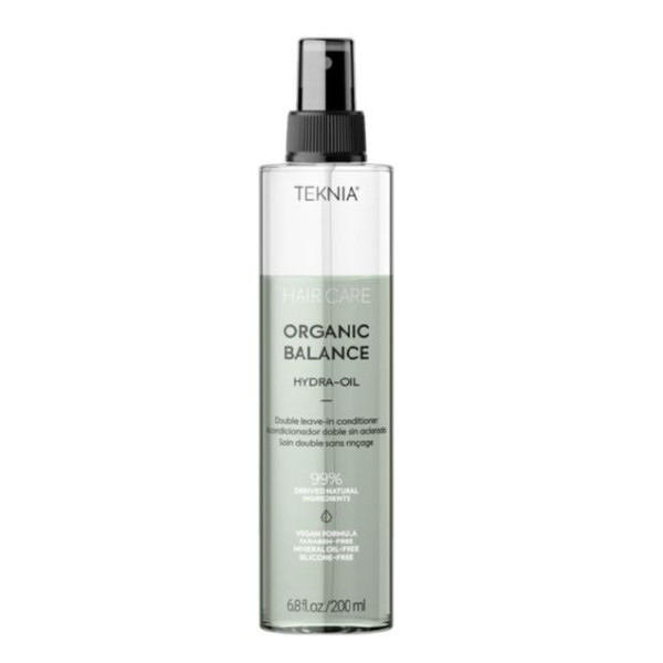 Kahefaasiline juukselakk Lakme Teknia Organic Balance Hydra - Oil, 200 ml