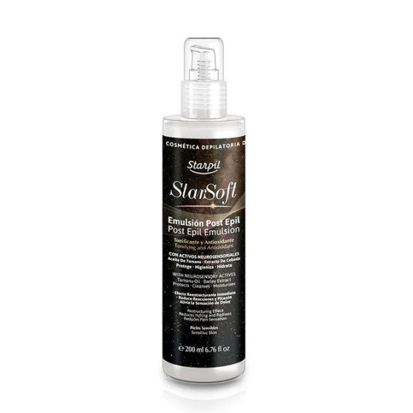 Emulsioon pärast depilatsiooni Starpil StarSoft Post Epil emulsioon eriti tundlikule nahale, 200 ml