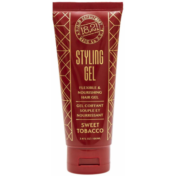 Stiiligeel juustele 18.21 Man Made Sweet Tobacco Styling Gel, painduvad fiksatsioonid, 200 ml