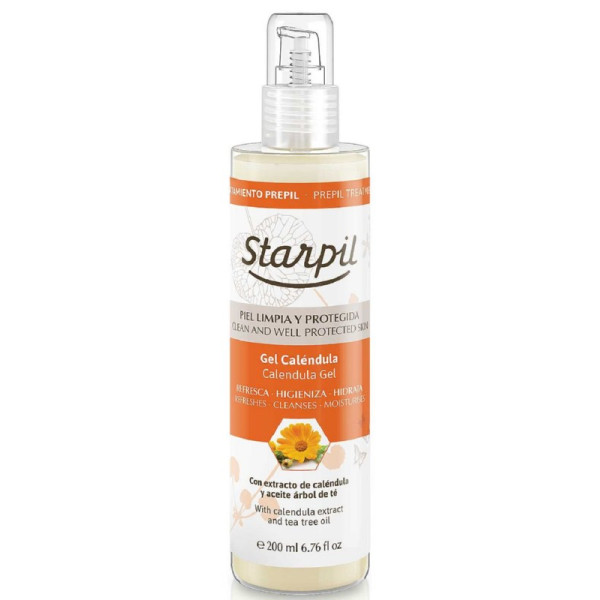 Geel enne depilatsiooni Starpil Refreshing Moisturizing Gel, saialillega, 200 ml