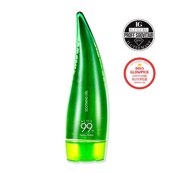 Holika Holika Aloe 99% Soothing Gel rahustav aaloe geel kehale ja näole, 250 ml