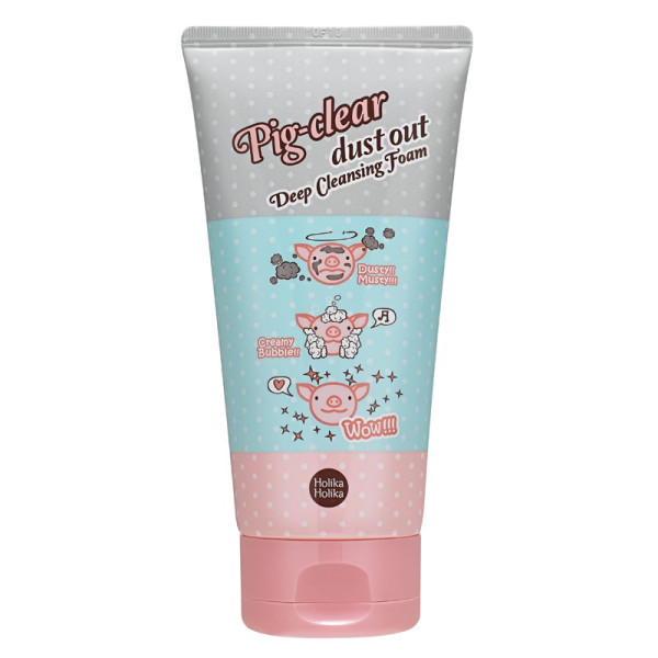 Holika Holika Pig Clear Dust Out Deep Cleansing Foam puhastusvaht, 150 ml