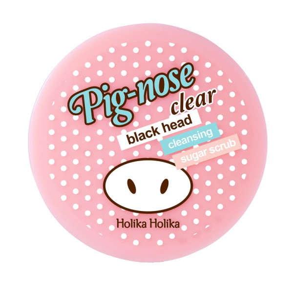 Holika Holika Pig Nose Clear Mustpeade puhastav suhkrukoorija, 25 g