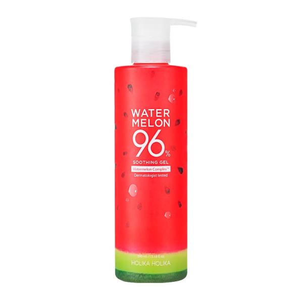 Holika Holika Watermelon 96% Soothing Gel rahustav arbuusigeel kehale ja näole, 390 ml