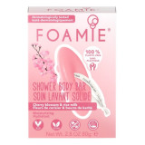 Tahke kehapesuvahend Foamie Body Bar Cherry Kiss, kirsside ja riisipiimaga