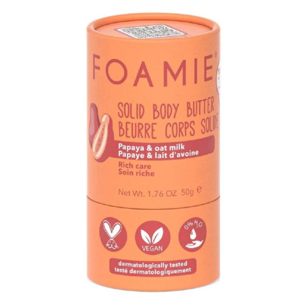 Foamie Solid Body Butter Oat To Be Smooth, papaia ja kaerapiimaga