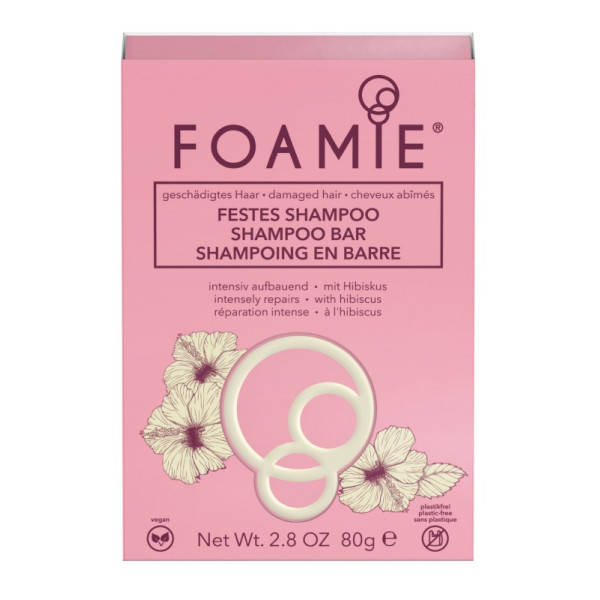 Kõva šampoon juustele Foamie Shampoo Bar Hibiskiss