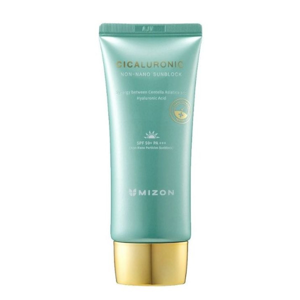 Näokreem Mizon Cicaluronic Nonnano Sunblock SPF50+, SPF 50+ kaitsega, 50 ml