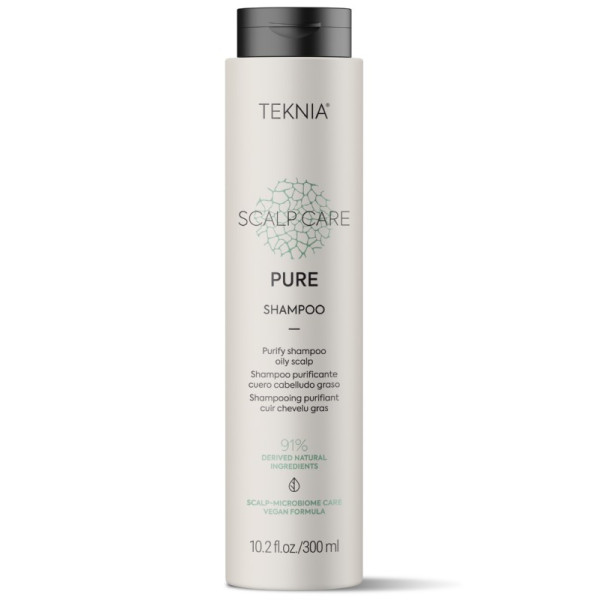 Lakme Teknia Scalp Care Pure šampoon, sügavpuhastav, rasueritust reguleeriv, 300 ml