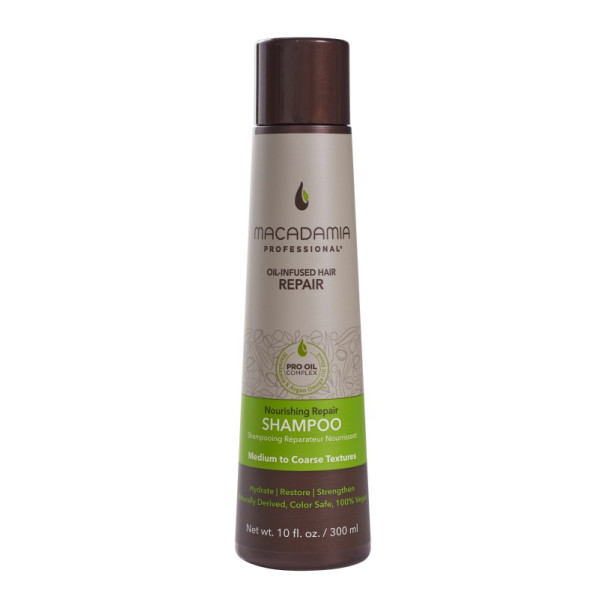 Macadamia Nourishing Repair Shampoo, toitev, niisutav šampoon kuivadele juustele, 300 ml