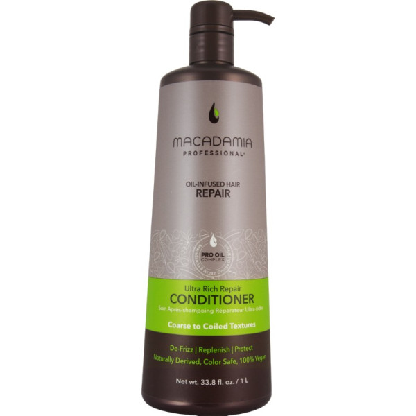 Macadamia Ultra Rich Repair Conditioner niisutav palsam kuivadele, kahjustatud juustele, 1000 ml