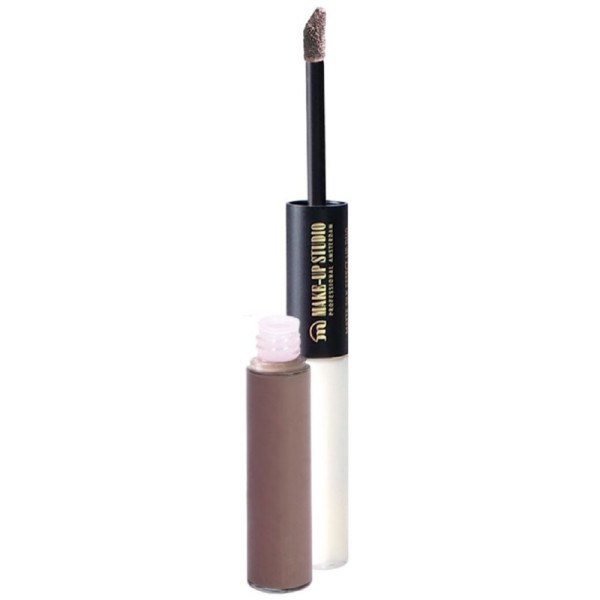 Matt huulepulk Make Up Studio Matte Silk Effect Lip Duo Cheeky Latte, kahepoolne, 7,6 ml