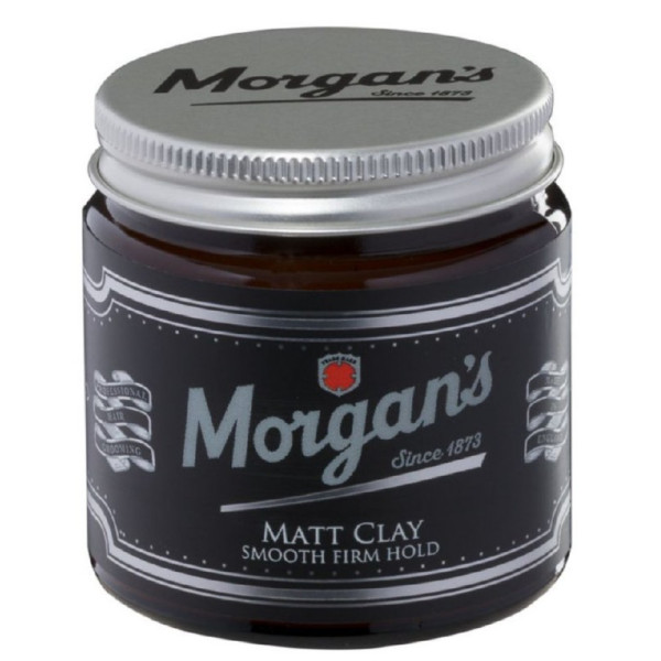 Savi juuste kujundamiseks Morgan's Pomade Matt Clay, tugev fikseerimine, matt, 120 ml