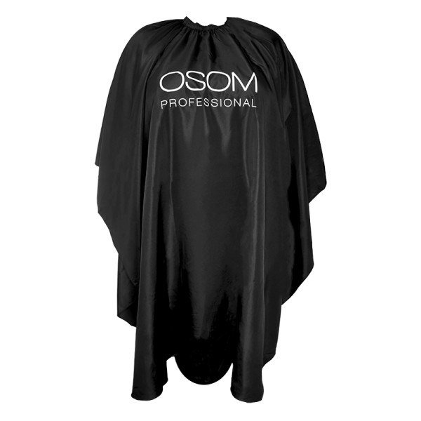 Osom Professional Cutting Cape OSOM007001CAPE keeb lõikamiseks, must, 138 x 160 cm