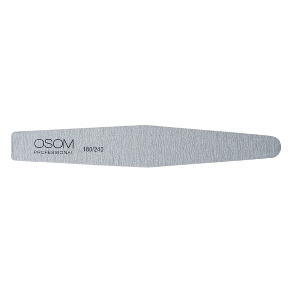 Osom Professional Diamond Shape EB17756180240 küüneviil, sebra, 180/240, 1 tk, 1/25