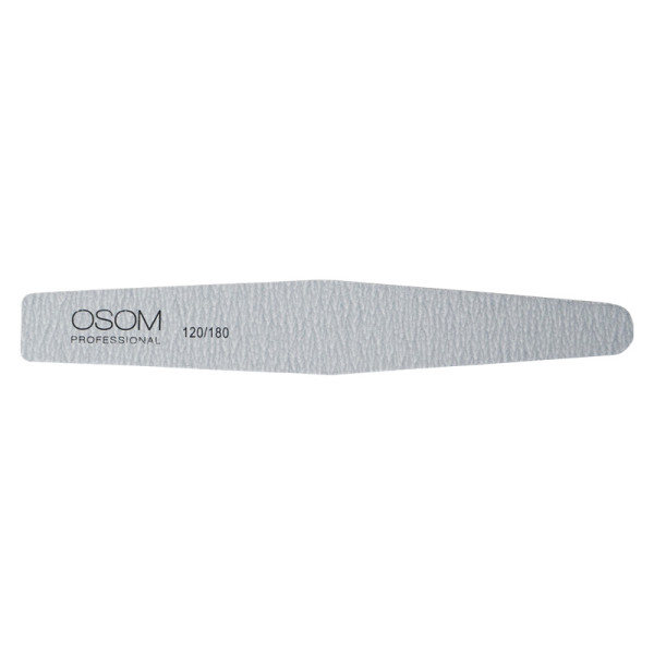 Osom Professional Diamond Shape OSOMP1218 küüneviil, sebra, 120/180, 1 tk, 1/25