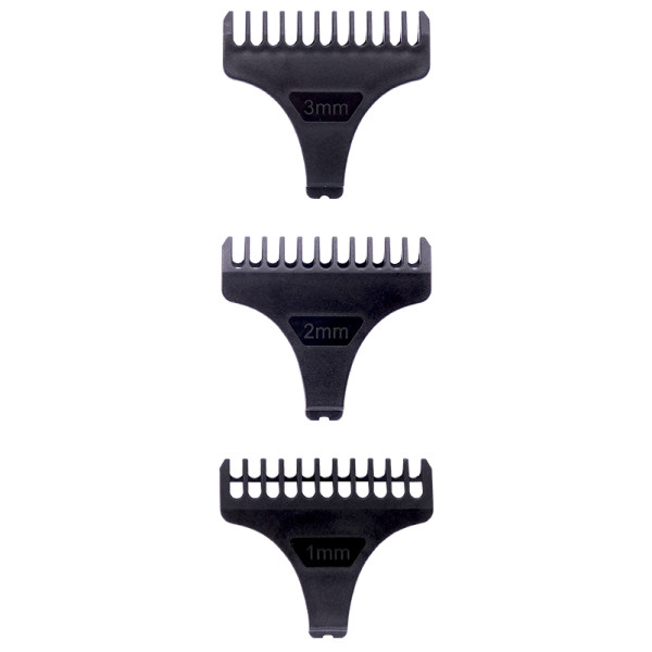 OSOM Professional Hair Trimmer Blade lisakammide komplekt, 3 tk. 1mm, 2mm, 3mm