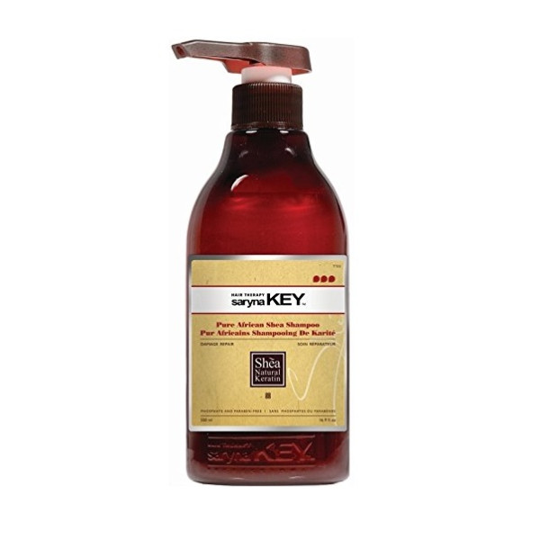 Juuksepalsam Saryna KEY Damage Repair Pure African Shea palsam, sheavõiga, taastav, kahjustatud juustele, 1000 ml