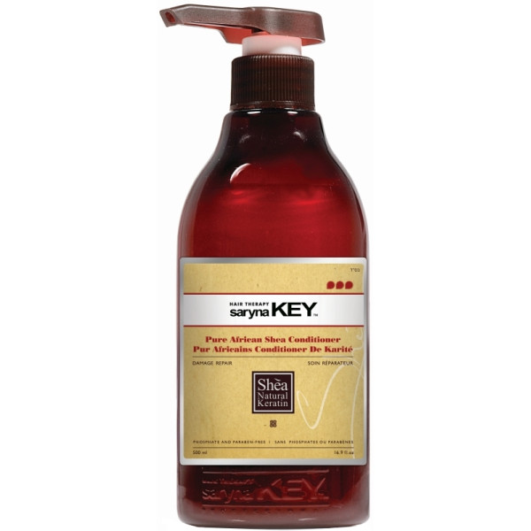 Juuksepalsam Saryna KEY Damage Repair Pure African Shea palsam, sheavõiga, taastav, kahjustatud juustele, 500 ml