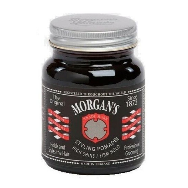 Pomaad juuste kujundamiseks Morgan's Pomade - Firm Hold, High Shine, tugevad fiksatsioonid, läikiv, 50 g