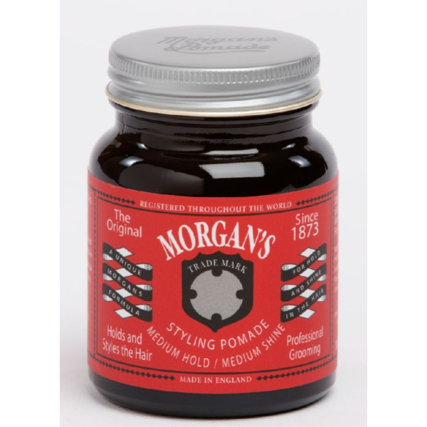 Pomaad juuste kujundamiseks Morgan's Pomade - keskmine hoidmine, keskmine läige, keskmine püsivus, keskmine läige, 100 g