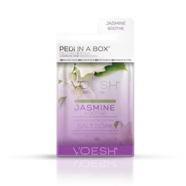 Jalahooldus Voesh Pedi In A Box 4 in 1 Jasmine Soothe, jasmiini ekstraktidega, rahustab jalgu