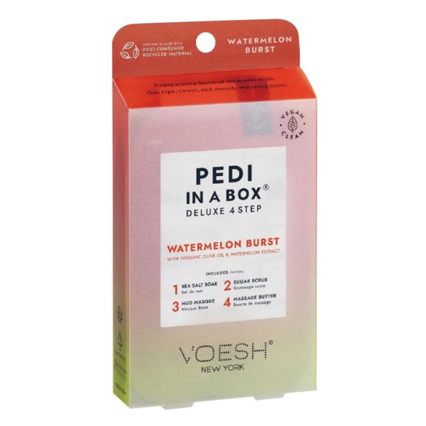 Jalahooldus Voesh Pedi In A Box 4 in 1 Watermelon Burst, vegan, elustab jalgade nahka