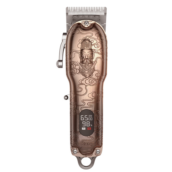 Professionaalne juukselõikusmasin OSOM Professional Barber Hair Clipper, LCD-ekraaniga