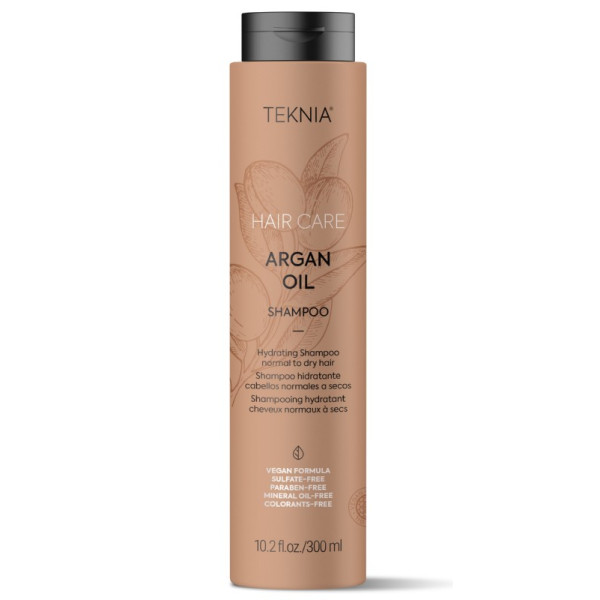 Juuksešampoon Lakme Teknia Argan Oil Shampoo, argaaniaõliga, 300 ml