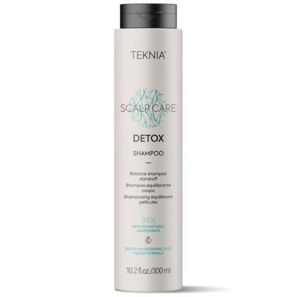 Juuksešampoon Lakme Teknia Scalp Care Detox Shampoo, kõõma vastu, sobib rasusele peanahale, 300 ml