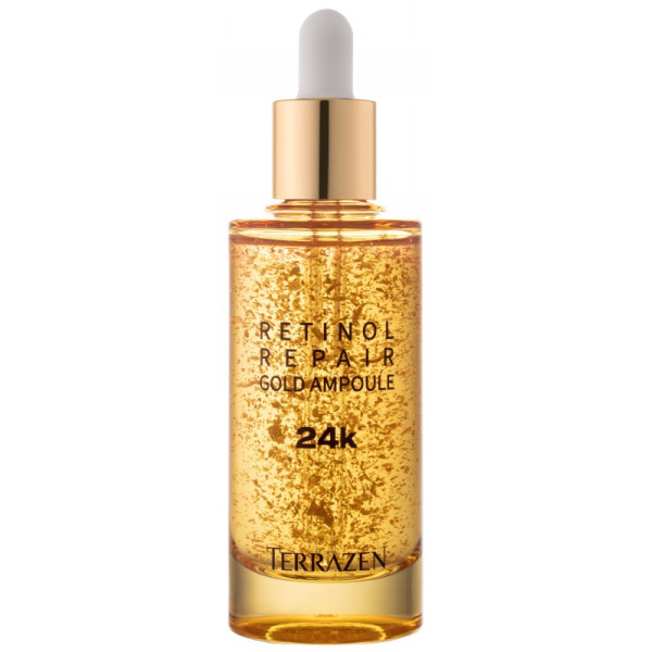 Terrazen Retinol Repair Gold Ampoule pinguldav seerum küpsele näonahale, 50 ml