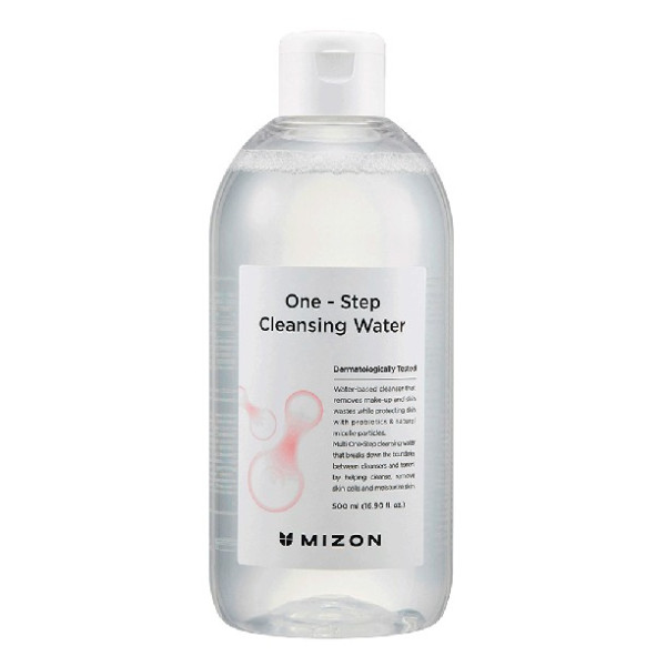 Näopuhastusvesi Mizon One Step Cleansing Water, sobib kõikidele nahatüüpidele, 500 ml