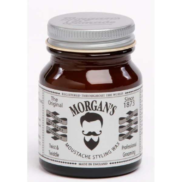 Morgan's Pomade Moustache Styling Wax Twist & Twiddle, 50 g