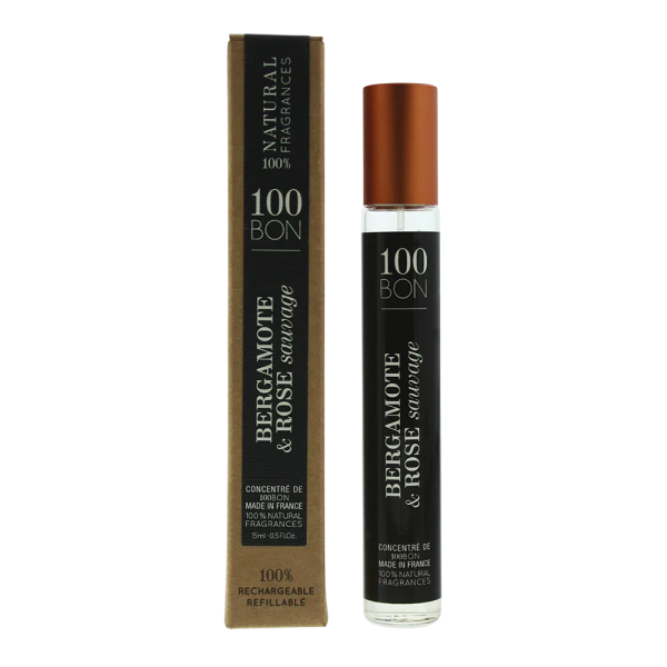 100 Bon Bergamote & Rose Sauvage EDP lõhnastatud vesi unisex Refillable, 10 ml