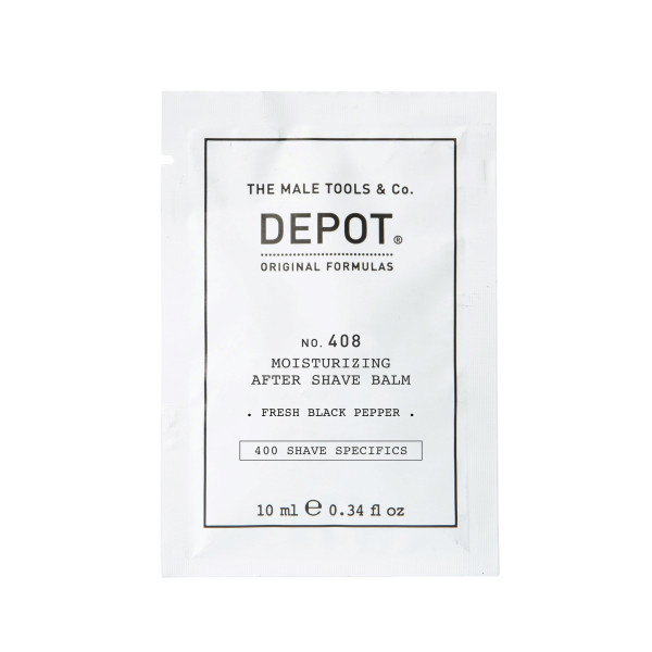 Depot 400 Shave Specifics No. 408 Fresh Black Pepper Moisturizing After-Shave Balm, 10 ml