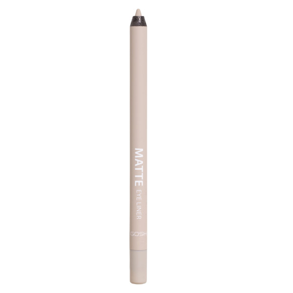Gosh Matte Eye Liner Fragrance-Free Eyeliner Pencil Matte Finish Kohl Eyeliner 013 Nude 1.2 g