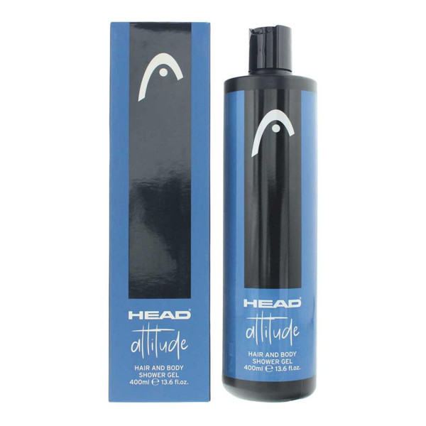 Head Attitude Shower Gel & Shampoo 2-In-1, 400 ml