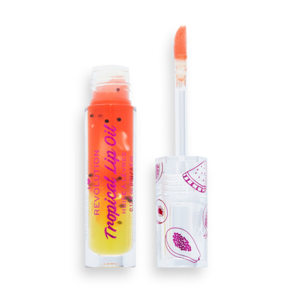 I Heart Revolution Tropical Plumping Lip Oil Papaya 3.8 ml