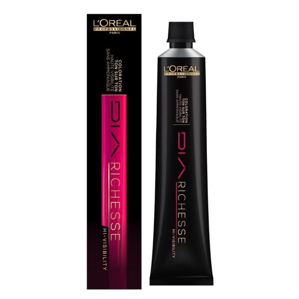 L'Oreal Professionnel Dia Richesse Ammonia-Free Semi-Permanent Hair Dye .64 Coppery Cardinal, 50 ml