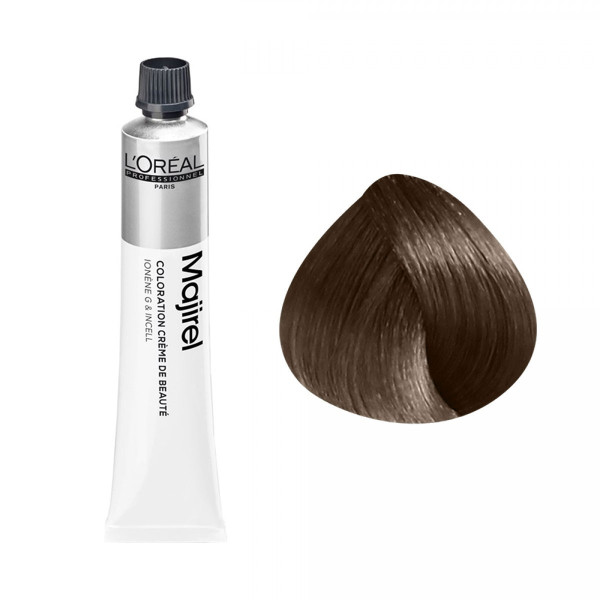 L'Oreal Professionnel Majirel Permanent Hair Dye 7.1 Ash Blonde, 50 ml