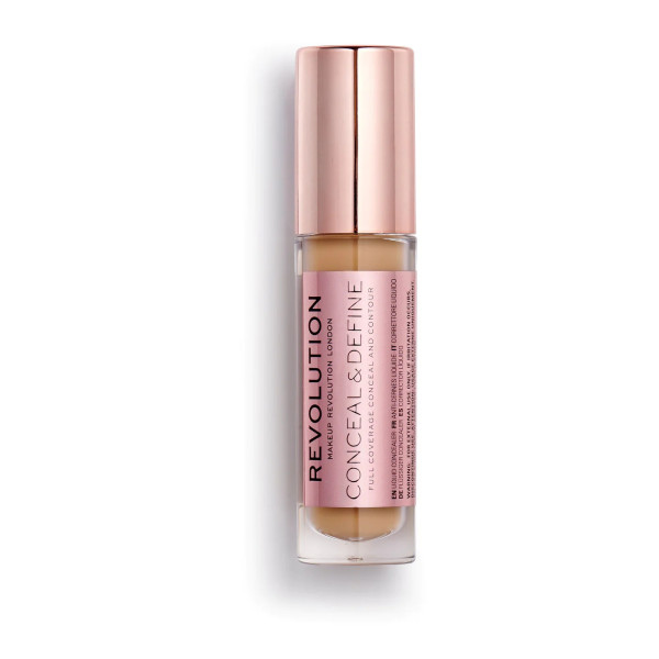 Makeup Revolution Conceal & Define Corrective Liquid Concealer C 12, 4 g