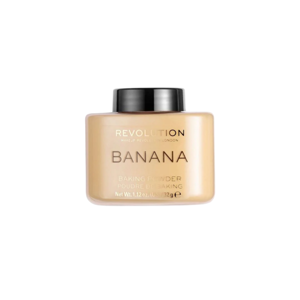 Makeup Revolution Luxury Banana Mattifying Loose Setting Powder, 32 g